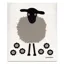 Jangneus Cellulose Dishcloth Sheep in Black 